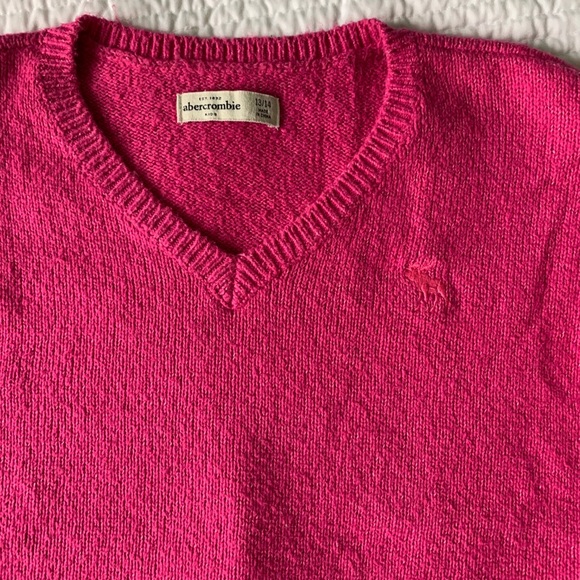 Abercrombie Kids Pink Sweater - Picture 1 of 3